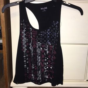 American flag tank top